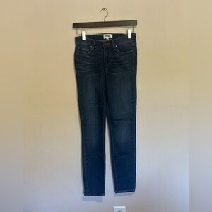 PAIGE Dark Indigo Verduga Ankle Jeans